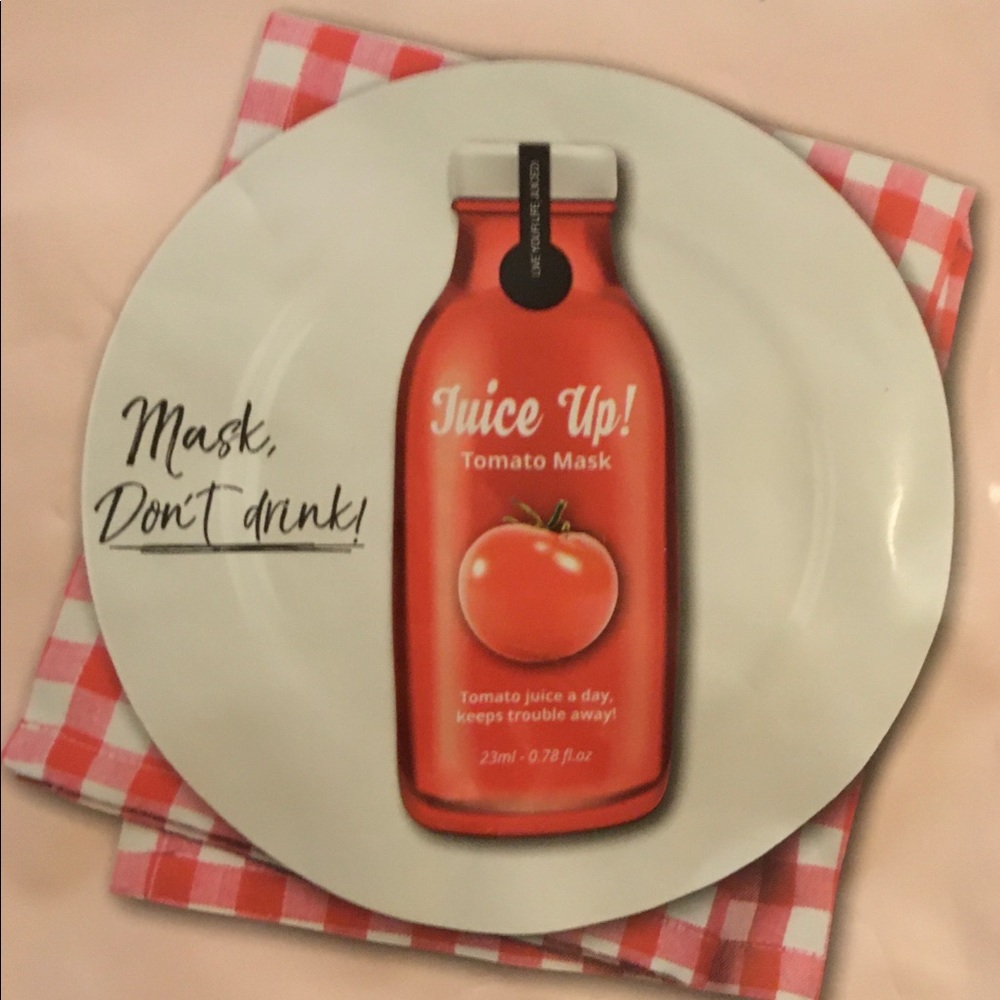 LAB for you Juice up Tomato mask/Superfood mask 🍅